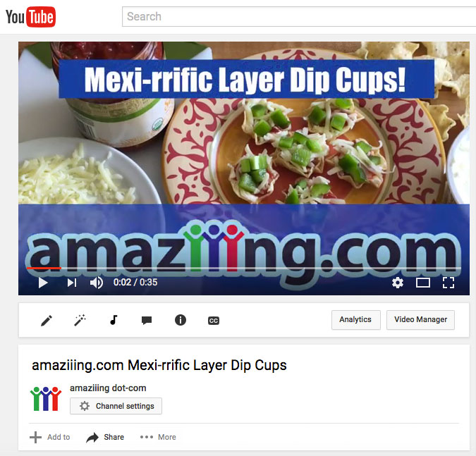 amaziiing.com Mexi-rrific Layer Dip Cups