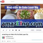 amaziiing.com Mexi-rrific No Bake Layer Dip