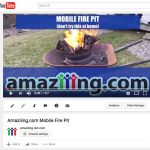 amaziiing.com Mobile Fire Pit